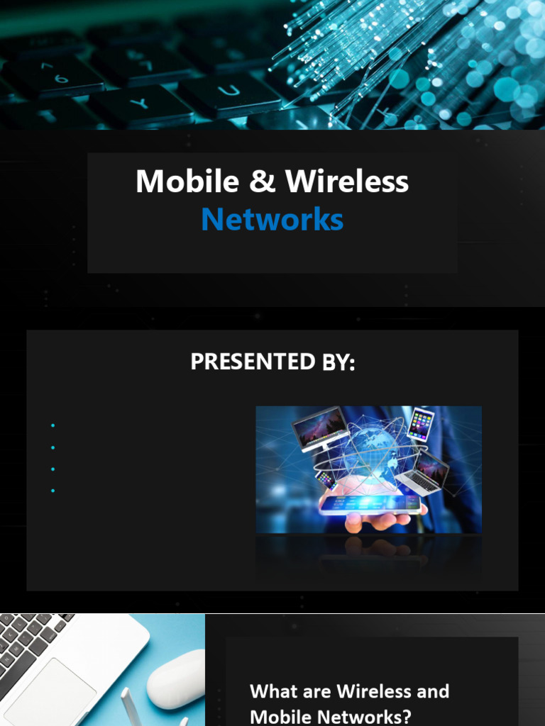 Mobile and Wireless Networks Overview | PDF | Computer Network | Wi Fi