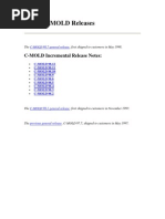 About C-MOLD Releases