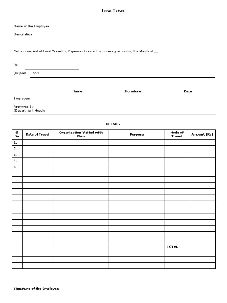Local Conveyance Format