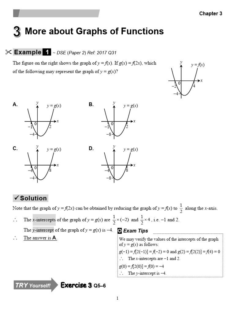 Graph Transformations in DSE Past Papers | PDF | Mathematical Relations