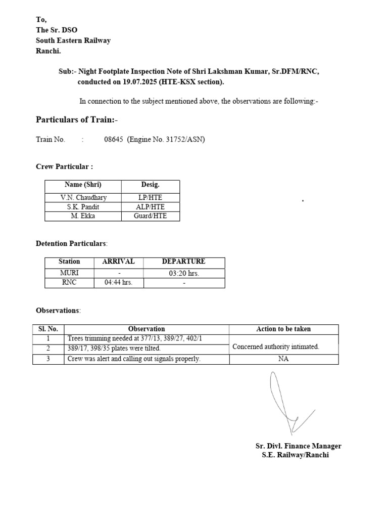 NFP - 19 - 07 - 25 SR - DFM - RNC | PDF