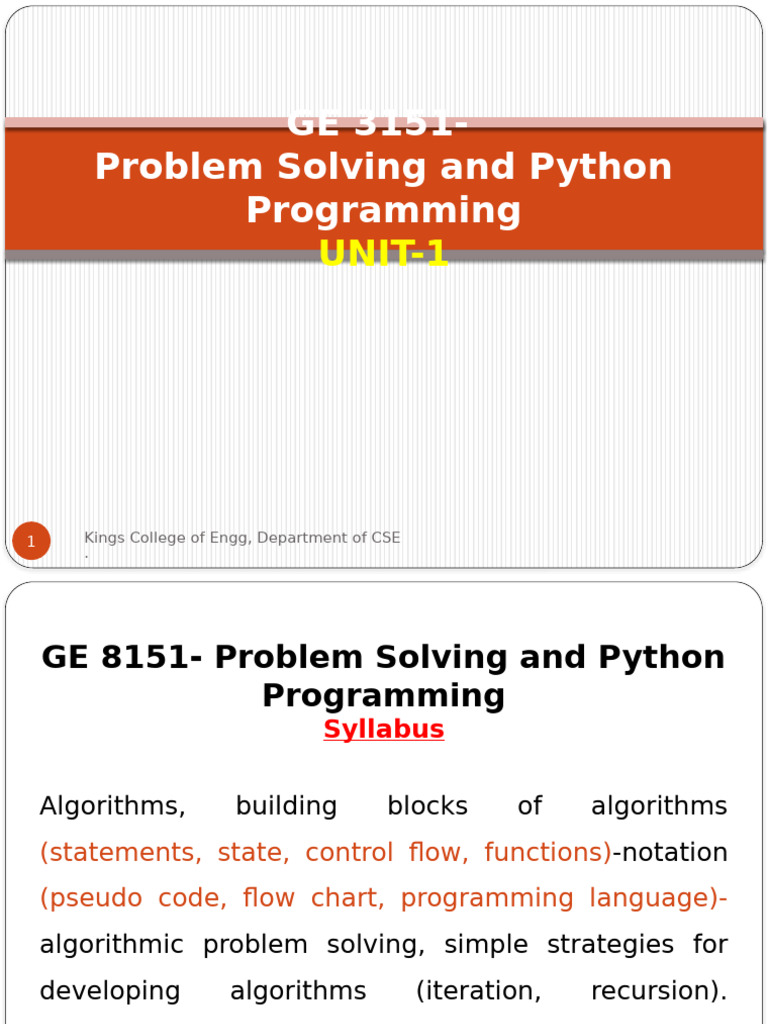 Unit 1 DSFDSFDFDFDFDFDFDSFDSFDSFDSFDSDFDFD | PDF | Algorithms | Control ...