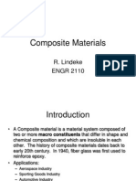 Composite Materials: R. Lindeke ENGR 2110