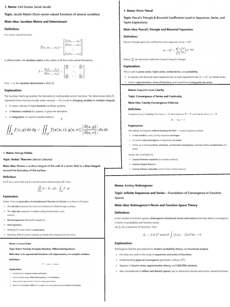 Math Names | PDF