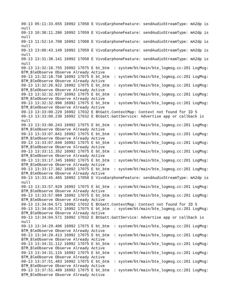 Vivo Earphone and Bluetooth Errors | PDF | Systems Engineering ...