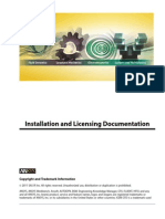 Installation and Licensing Documentation