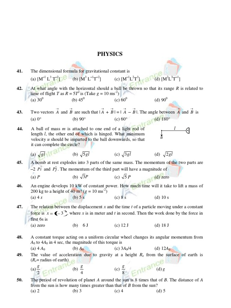 Physics Questions and Answers | PDF | Capacitor | Inductor