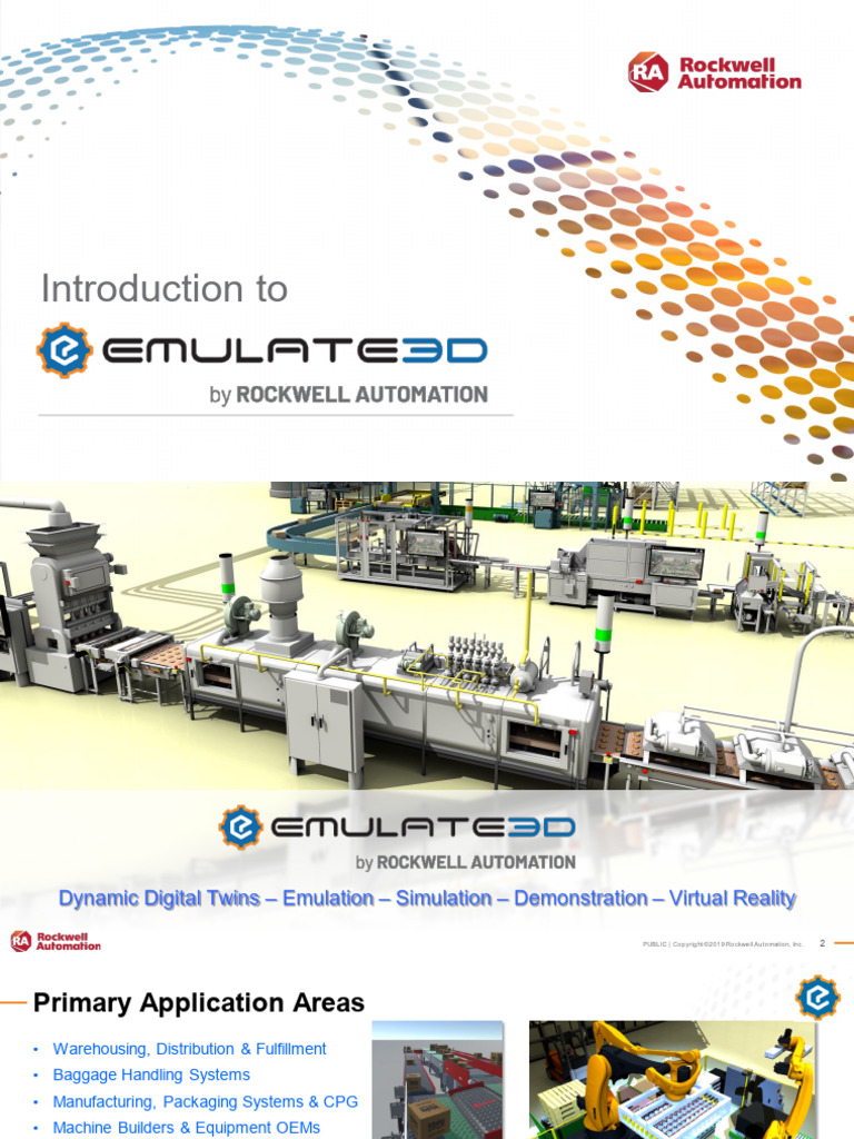 Dynamic Digital Twins & Emulate3D Solutions | PDF | Automation ...