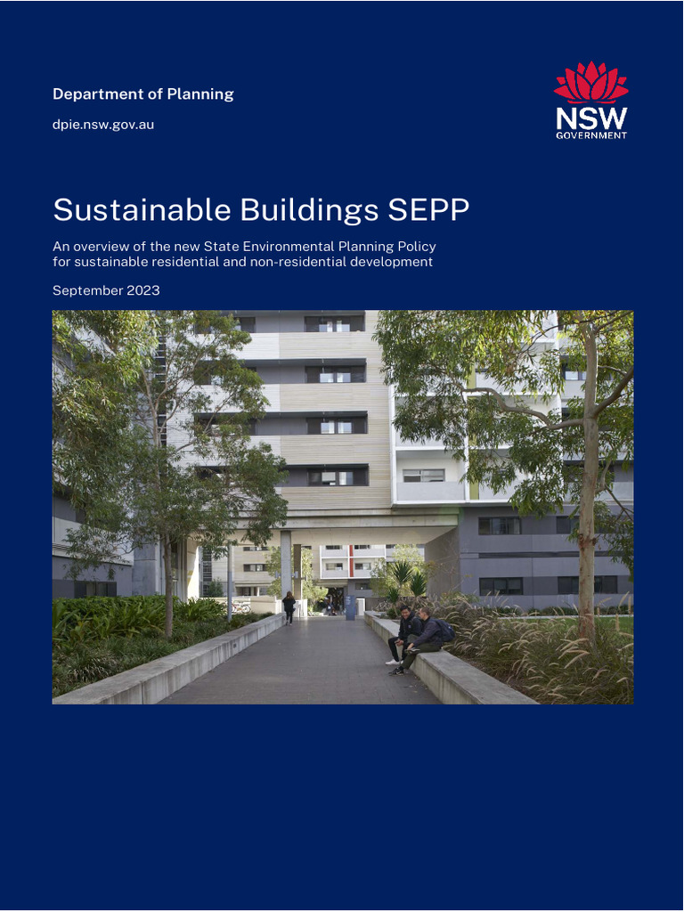 Sustainable Buildings SEPP Overview | PDF | Green Building | Efficient ...