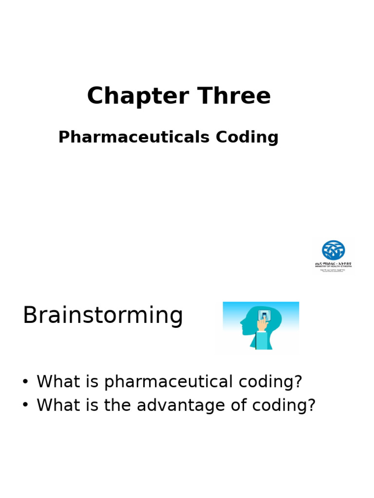 Pharmaceutical Coding Overview | PDF | Health Sciences | Drugs