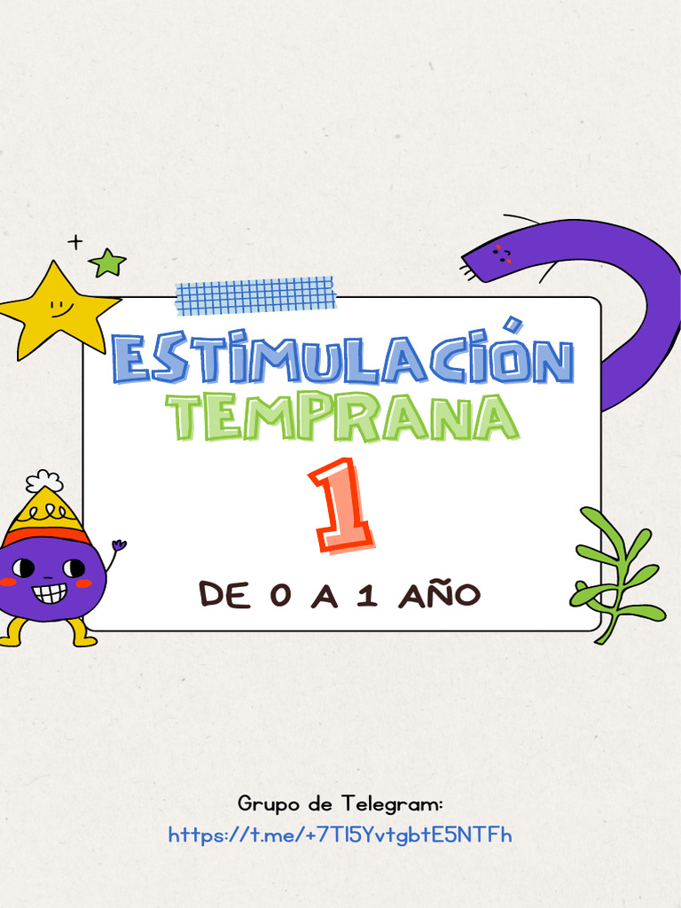 Guía de Estimulación Temprana de 0 A 1 Año | PDF | Percepción | Sonido
