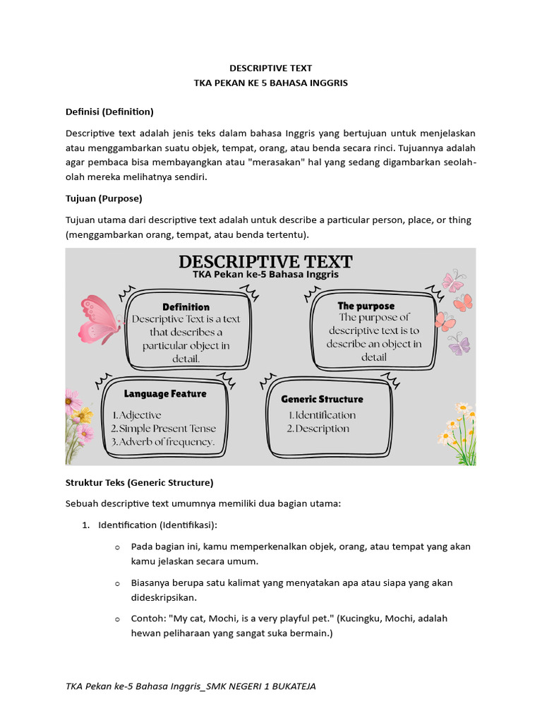 Descriptive Text in English TKA | PDF | Kitchen