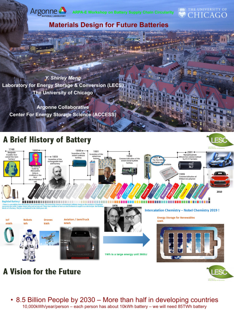 Future Battery Materials and Innovations | PDF | Lithium Ion Battery ...