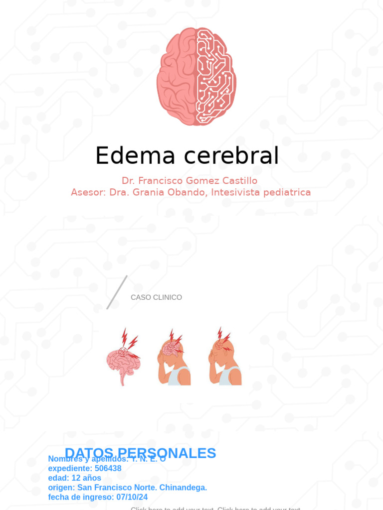 Edema Cerebral Modi | PDF | Edema | Anatomía