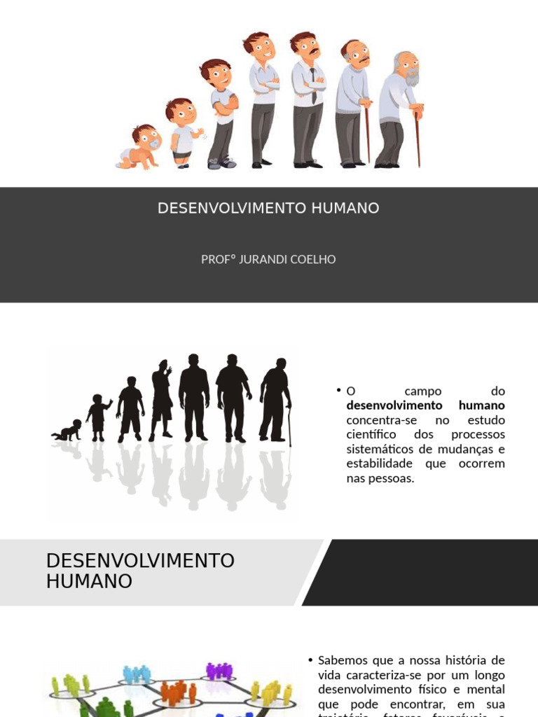 Estudo do Desenvolvimento Humano | PDF | Aprendizado | Autoimagem