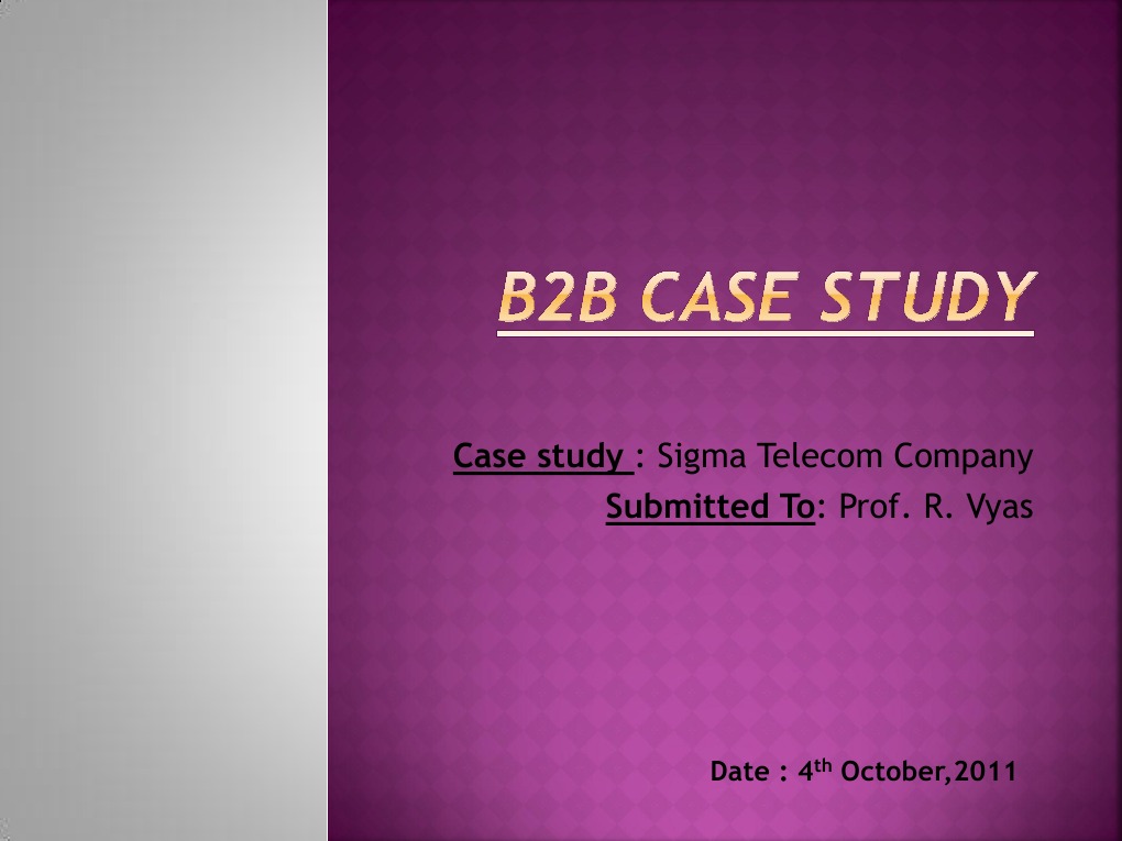 Analysis Of Increasing Competition In The Telecommunications Industry