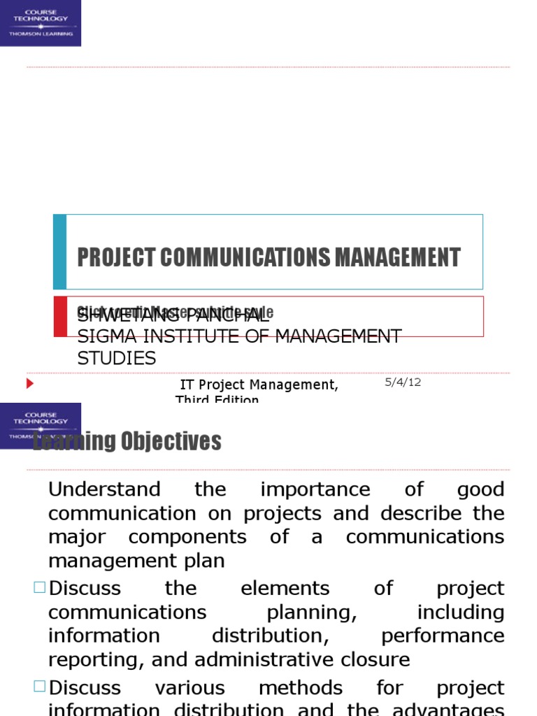 Effective IT Project Communication Strategies | PDF | Project ...