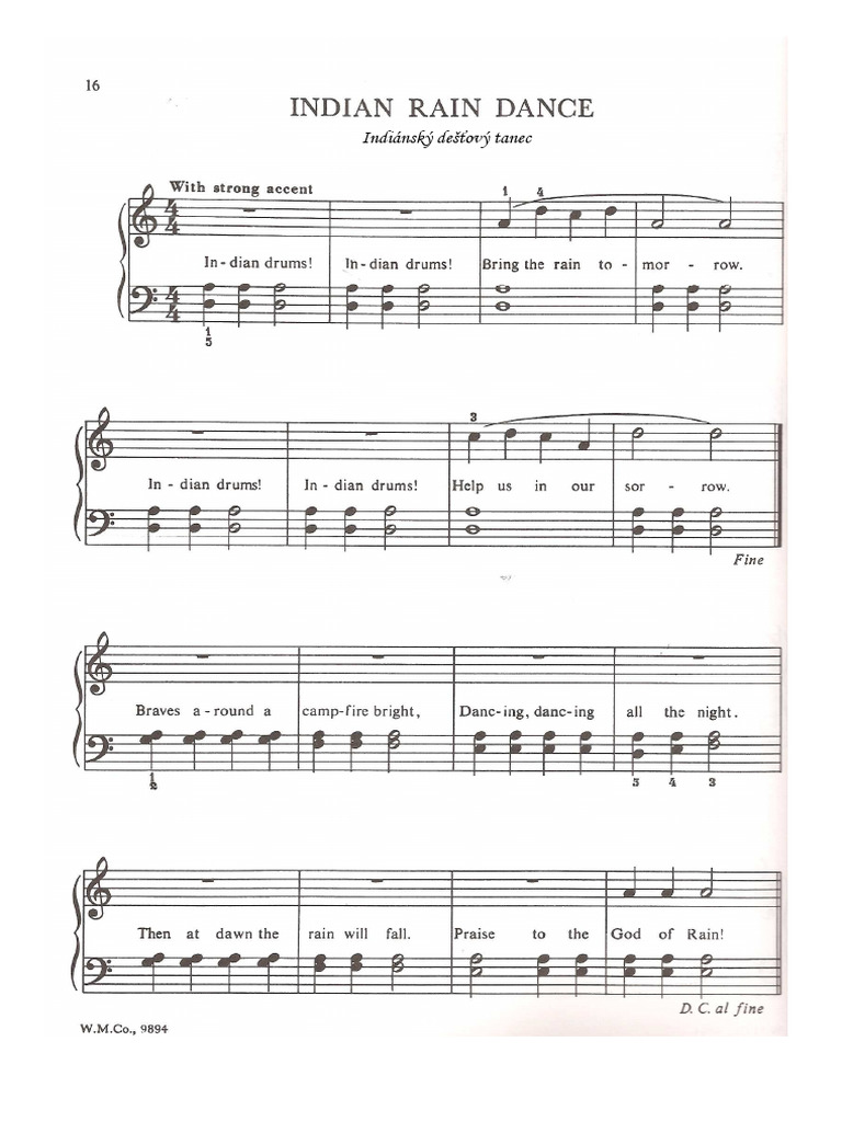 Indian Rain Dance | PDF