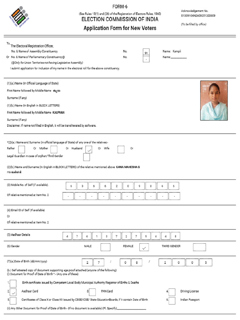 Form6 S10091O6N2609251200009 | PDF