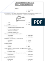 TTA – LDCE QUESTION BANK 2012 ELECTRONICS ELECTRICAL