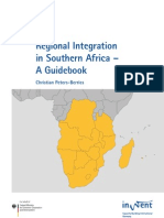 Sadc - Guidebook For Regional Integration