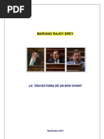 Mariano Rajoy, La Trayectoria de Un Bon Vivant. Septiembre 2011