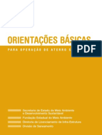 Orientacoes Basicas para Operacao de Aterro Sanitario