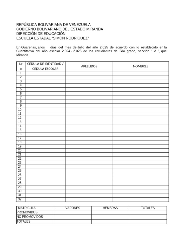 Libro 2024 2025 2do A | PDF