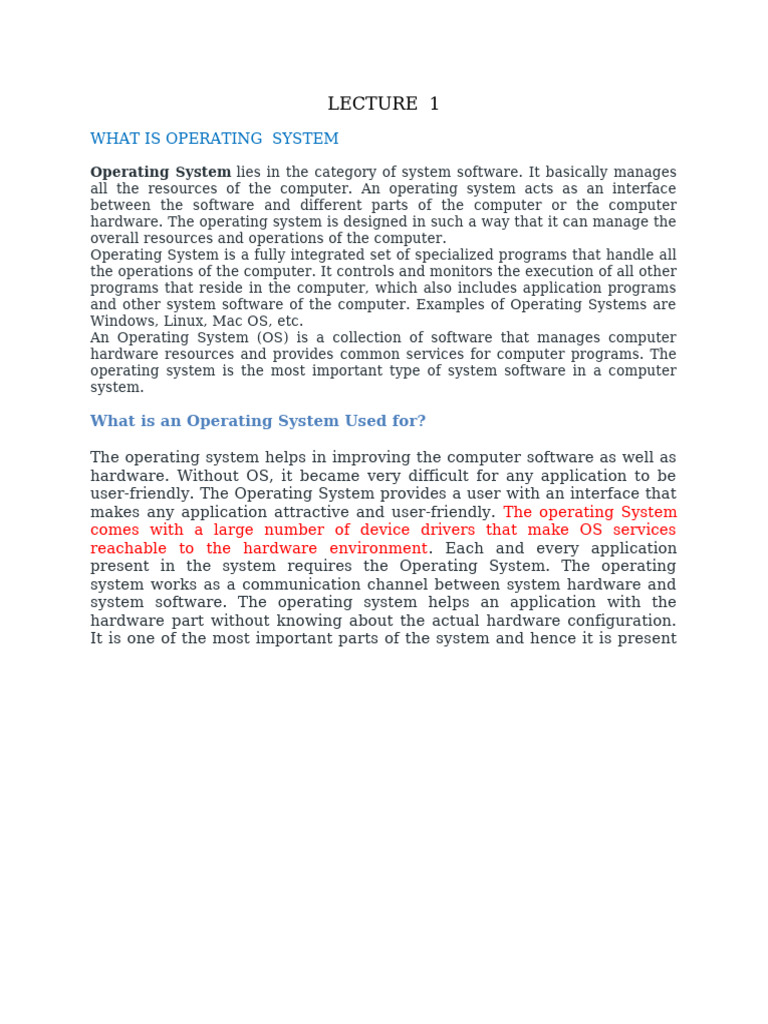 Understanding Operating Systems Basics | PDF | Operating System | Bios