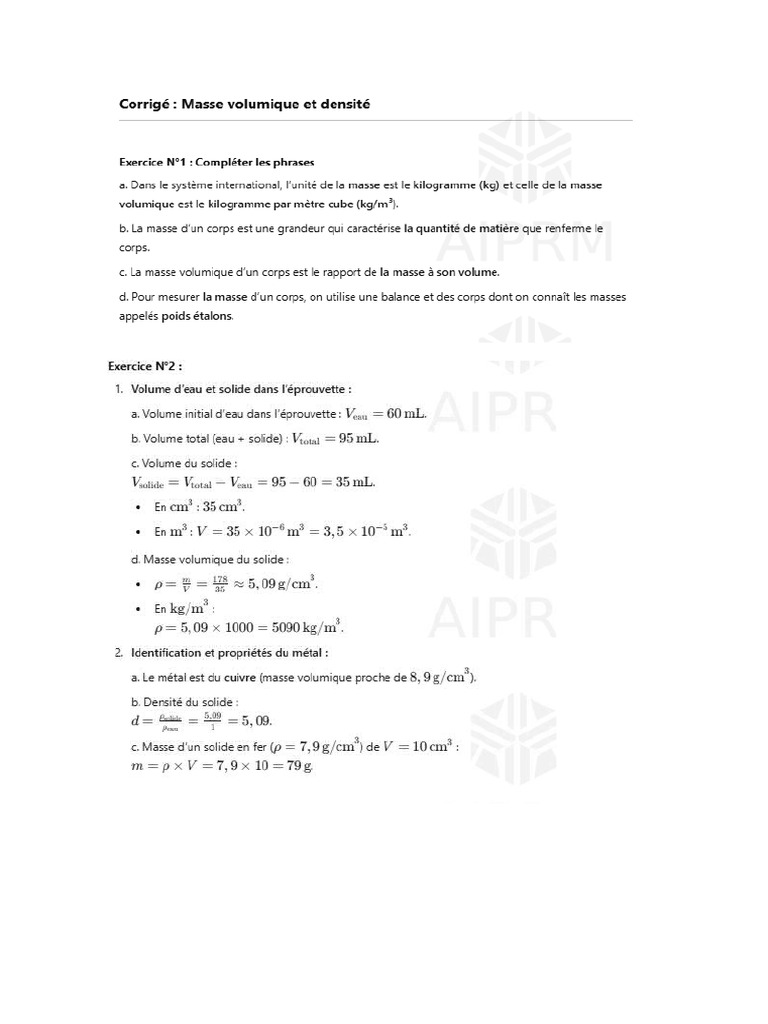 Correction Dev Cor1 | PDF