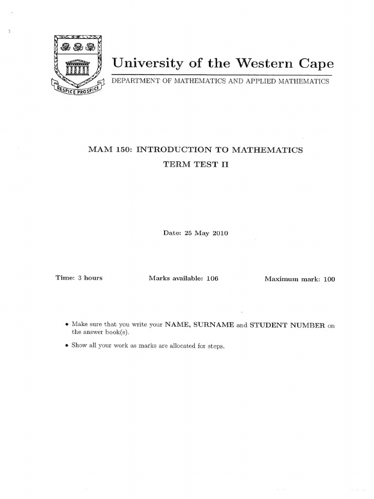 MAM150 2010 06 F T | PDF