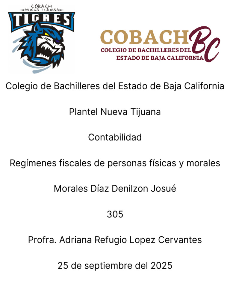 Colegio de Bachilleres Del Estado de Baja California Plantel Nueva ...