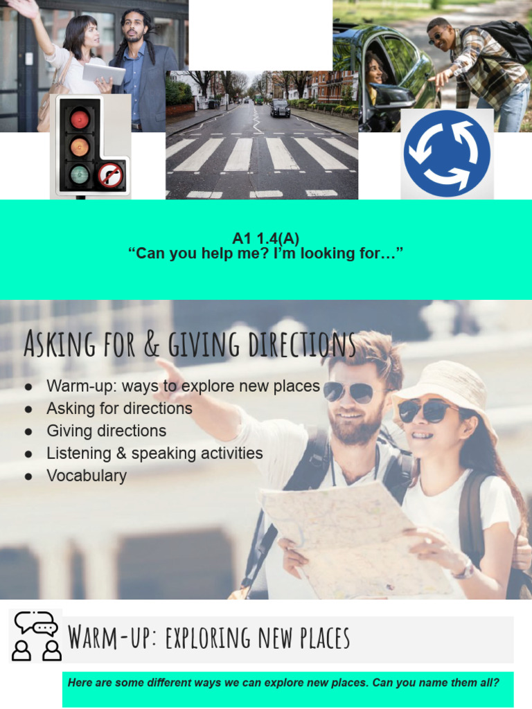 Asking and Giving Directions Guide | PDF