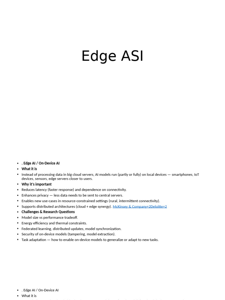 Understanding Edge AI Benefits and Challenges | PDF