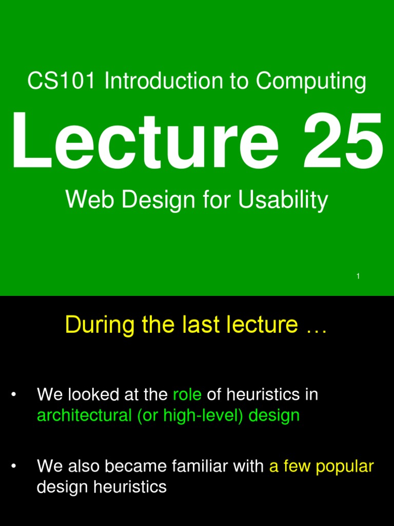 Usability in Web Design Principles | PDF | Usability | Web Design