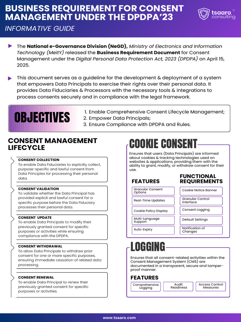 BRD MEITY Consent Management 1750214688 | PDF | Http Cookie ...