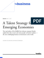 A Talent Strategy For Emerging Economies