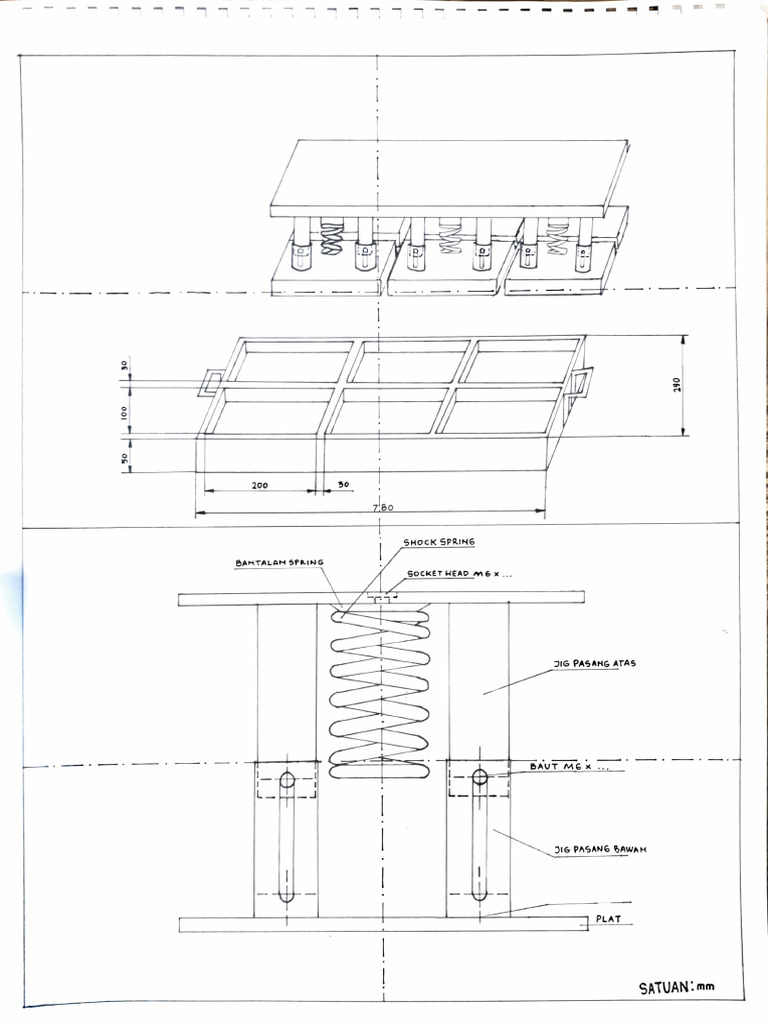 Jig Ejector Terpasang & Cetakan | PDF