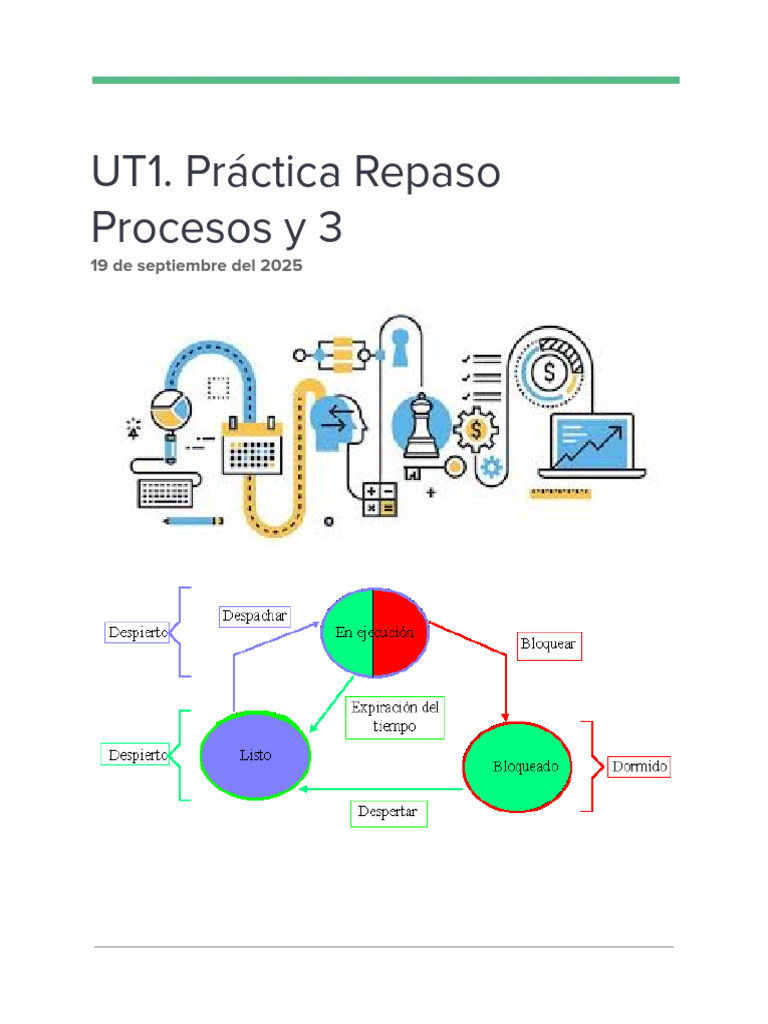 UT1 - Practica Repaso y 3 ISO | PDF | Unidad Central de procesamiento ...
