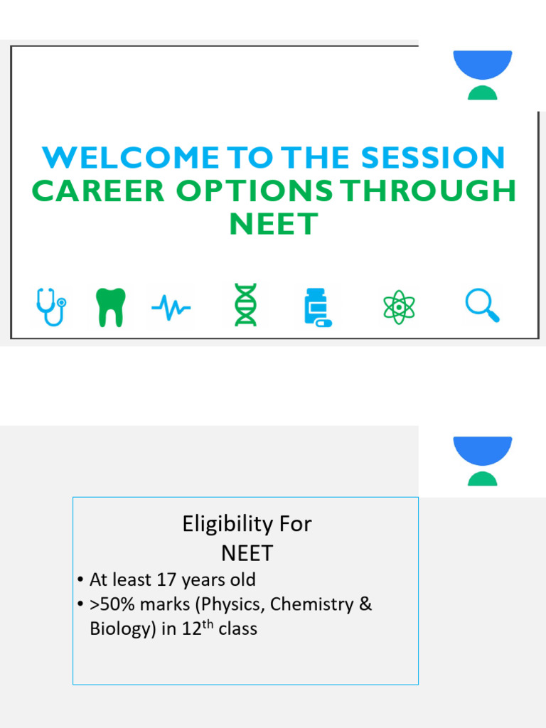 PDF Career Options Through Neet | PDF | Horticulture | Oceanography