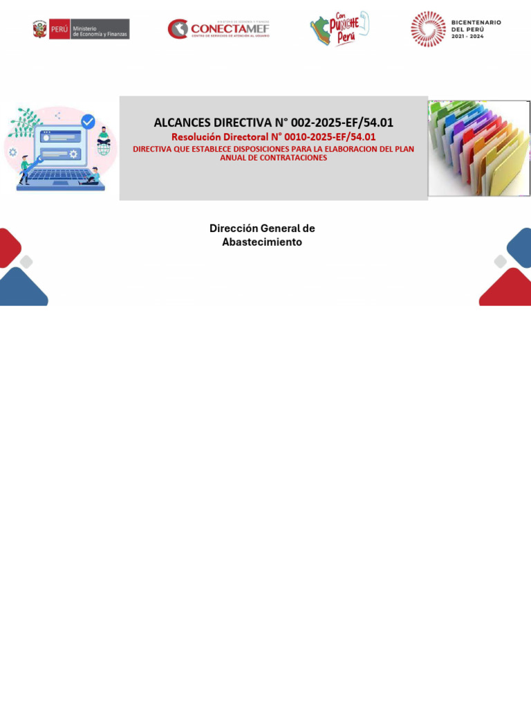 Directiva 002-2025: Plan Anual de Contrataciones | PDF | Gobierno