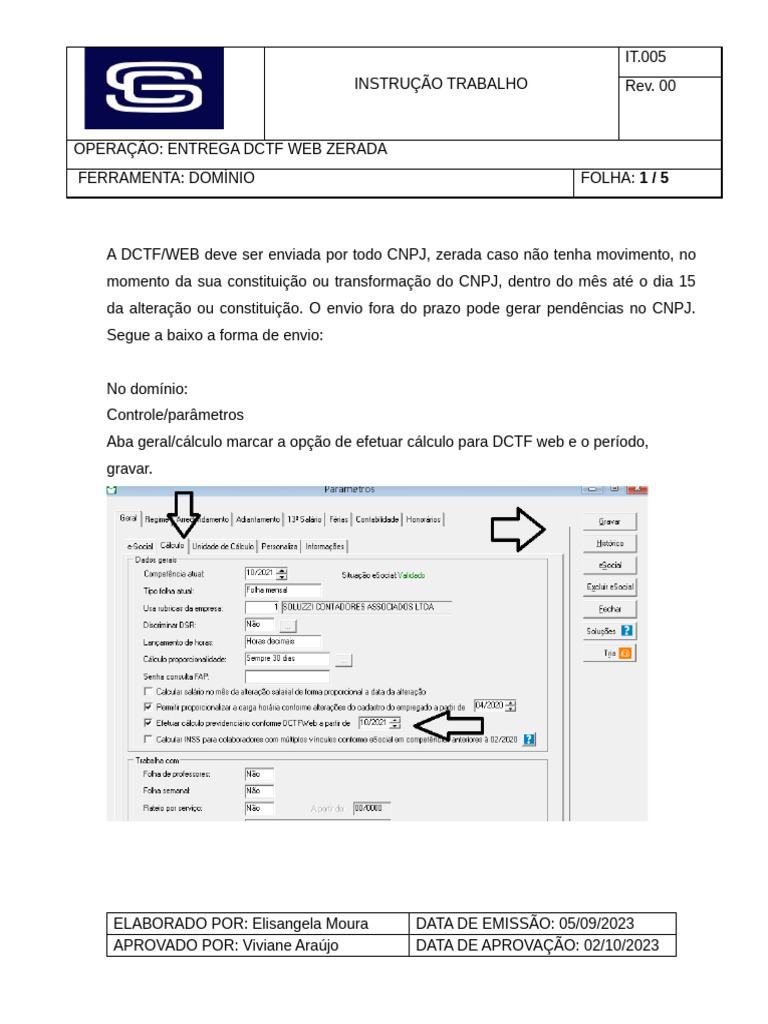 Entrega DCTF Web Zerada: Passo a Passo | PDF