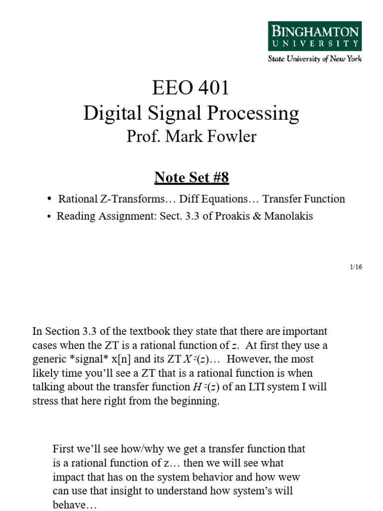 Emailing EEO 401 Note Set 8 | PDF | Zero Of A Function | Polynomial