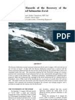 The Nuclear Hazards of The Recovery of The Nuclear Powered Submarine Kursk