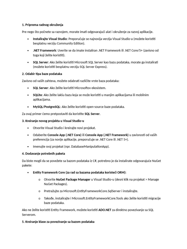 GPT Baza Podataka | PDF