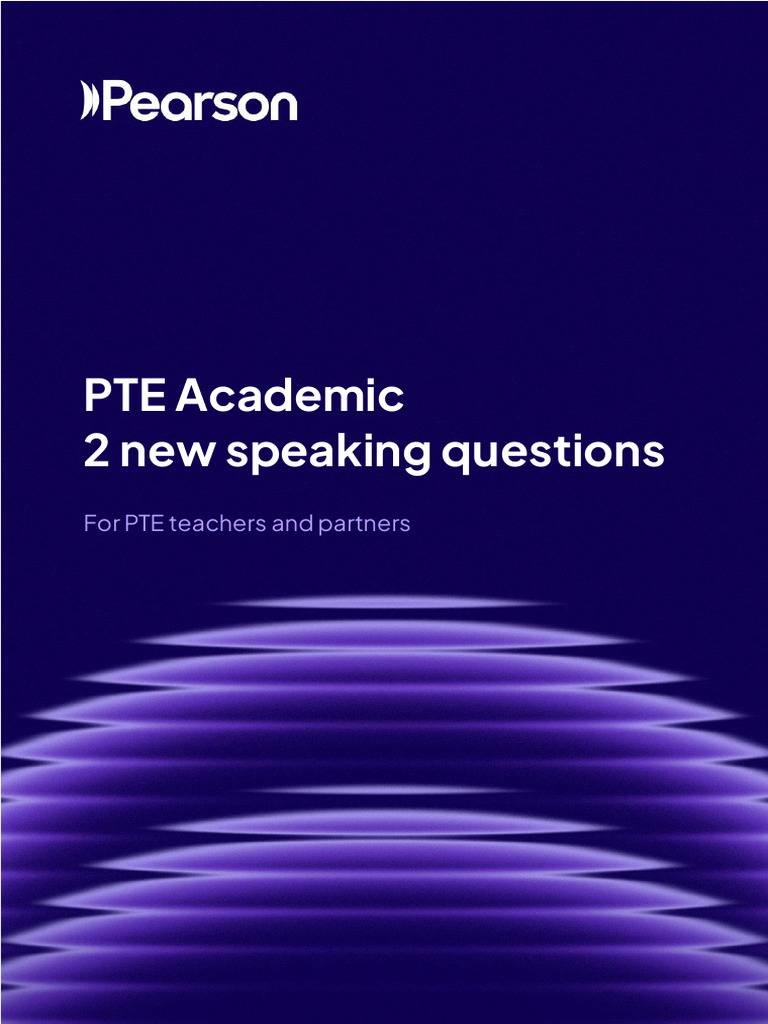 New PTE Academic Speaking Questions | PDF | Intelligence | Intelligence ...