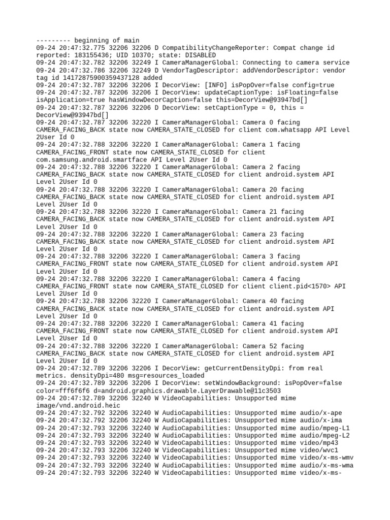Log Cat 1758727052721 | PDF | Embedded Linux Distributions | Software