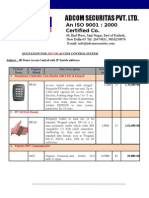 Adcom Securitas Pvt. LTD.: An ISO 9001: 2000 Certified Co