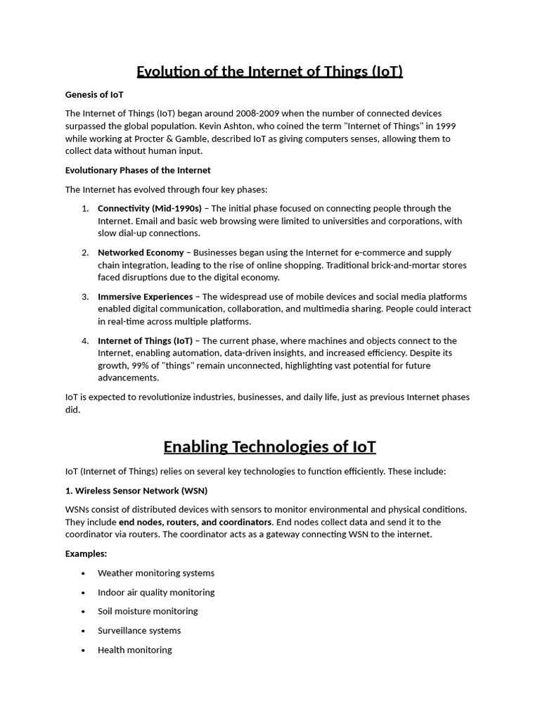 IoT Architectures and Functional Stacks | PDF | Internet Of Things ...