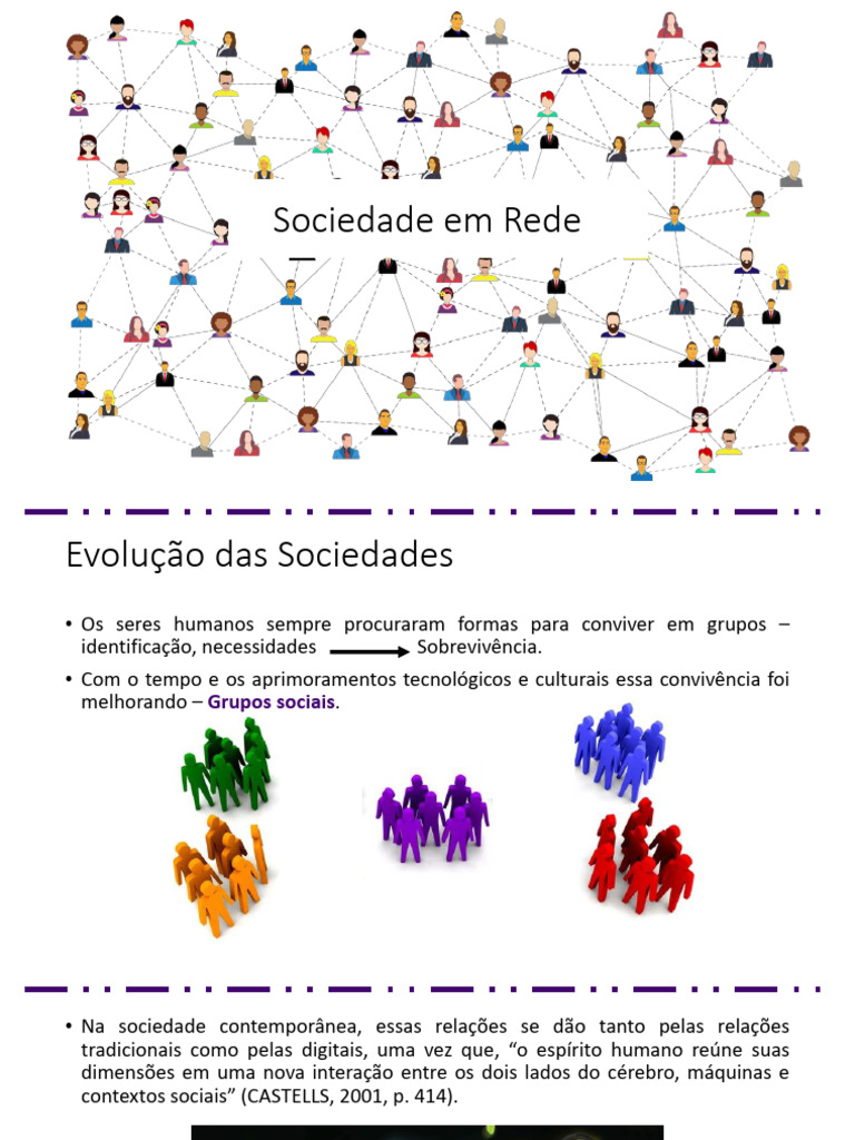Evolução da Sociedade em Rede | PDF